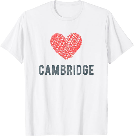 Cambridge Heart Love Favorite City or Place