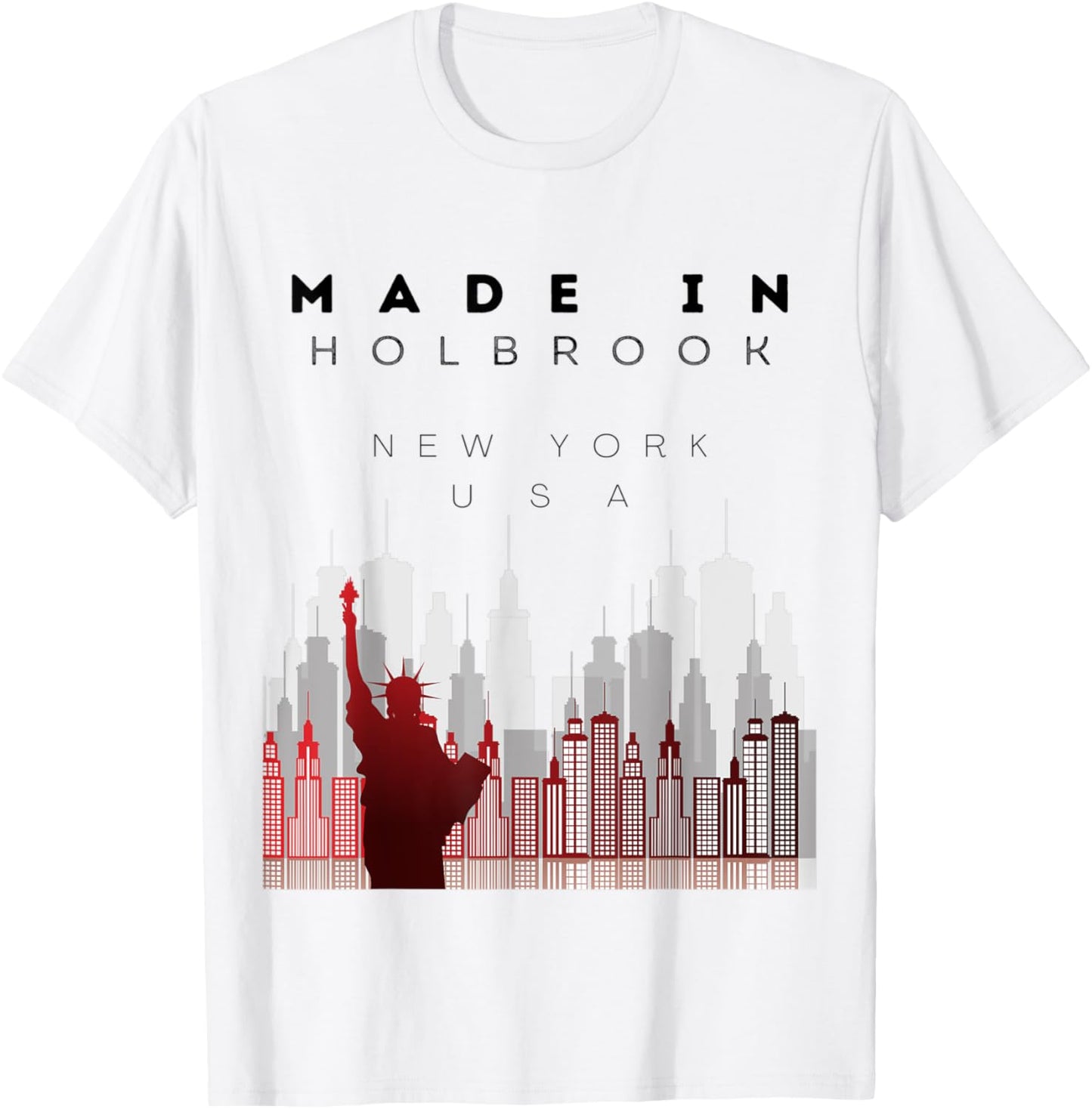 Place Of Birth Hometown Holbrook NY State Skyline