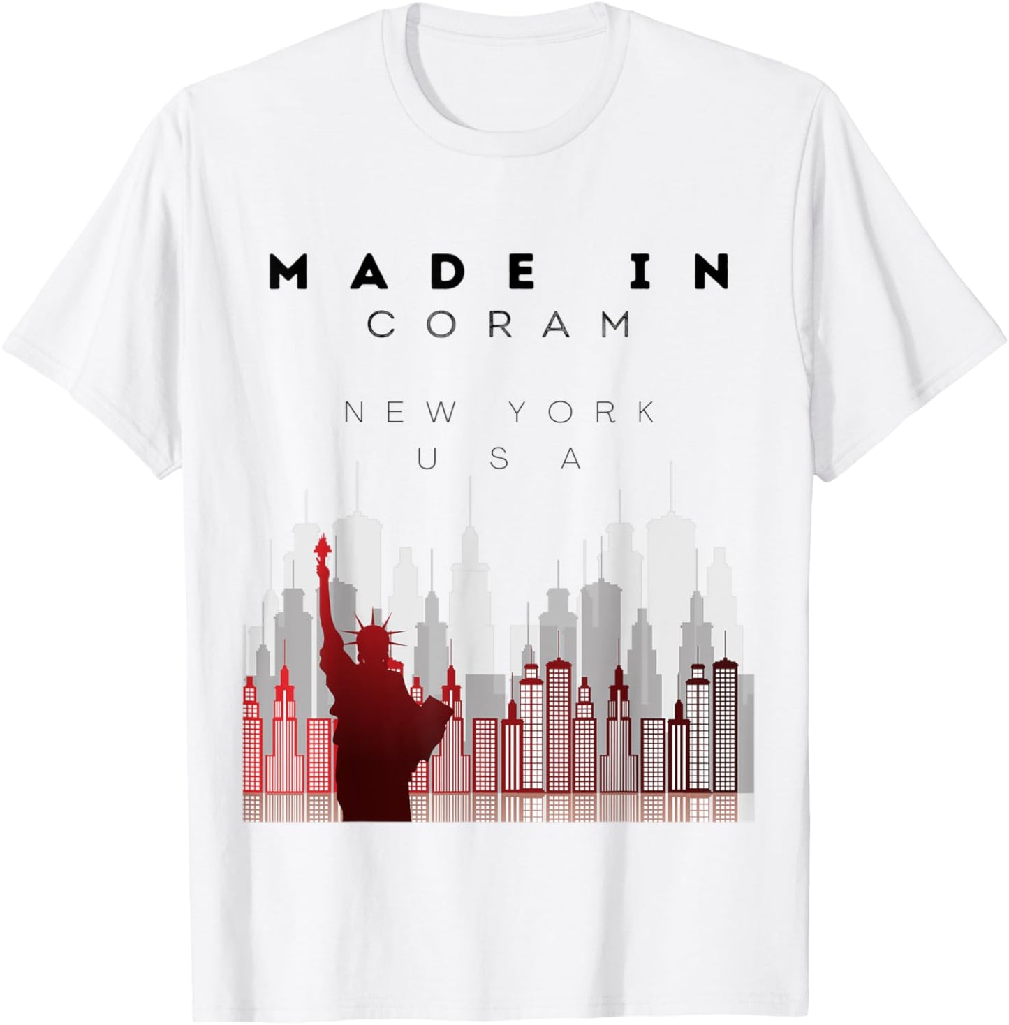 Place Of Birth Hometown Coram NY State Skyline