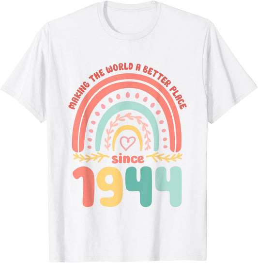 80 Birthday Making the world a better place since 1944