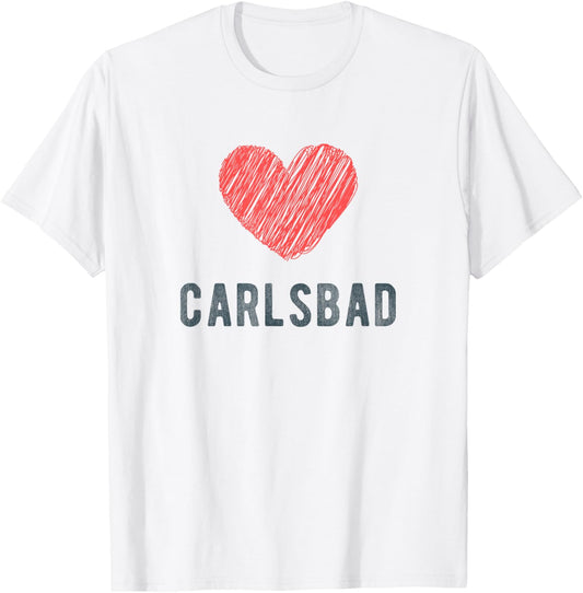 Carlsbad Heart Love Favorite City or Place