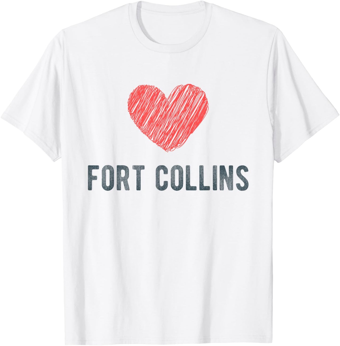 Fort Collins Heart Love Favorite City or Place