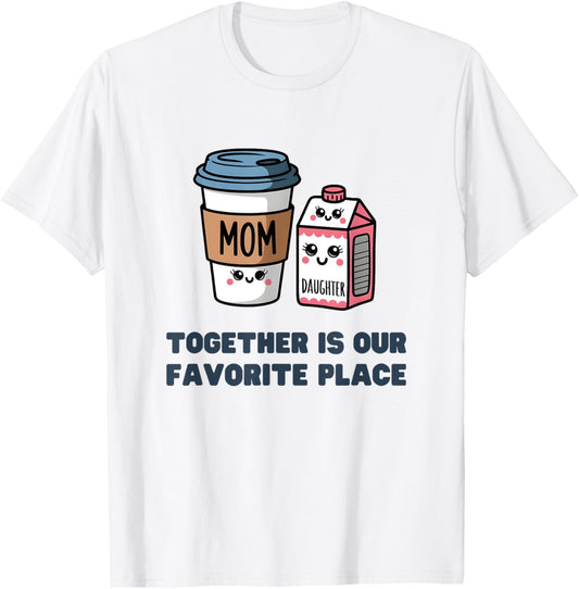 Cute TOGETHER IS OUR FAVOURITE PLACE Matching Coffee Juice