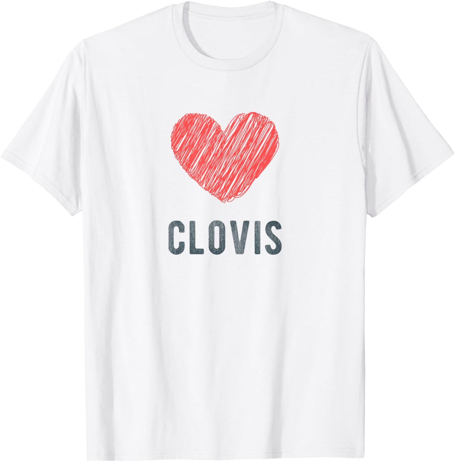 Clovis Heart Love Favorite City or Place