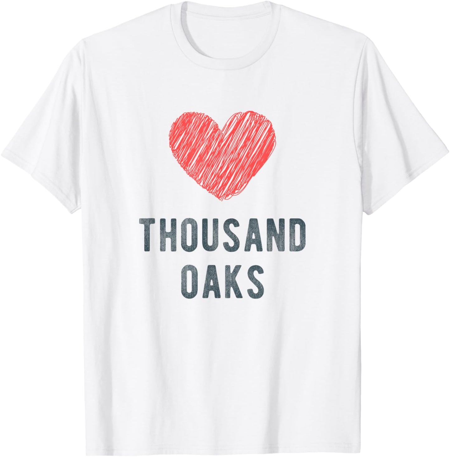 Thousand Oaks Heart Love Favorite City or Place