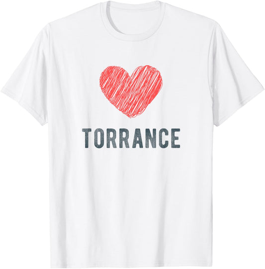 Torrance Heart Love Favorite City or Place
