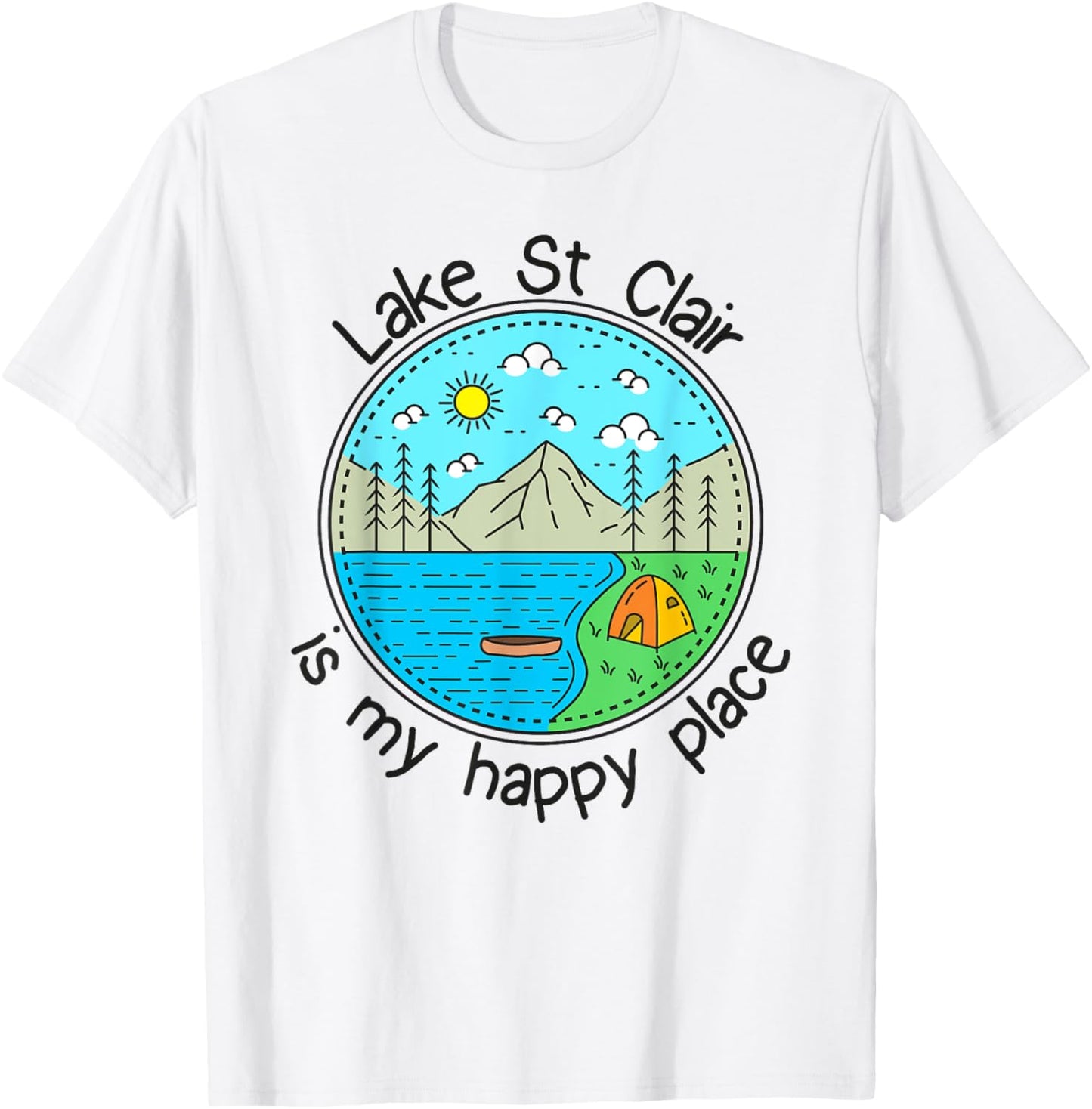 Fishing Boating Camping - My Happy Place Lake St Clair