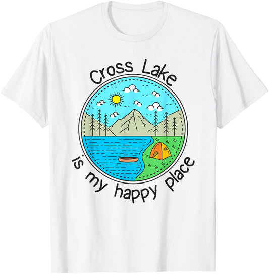 Fishing Boating Camping - My Happy Place Cross Lake