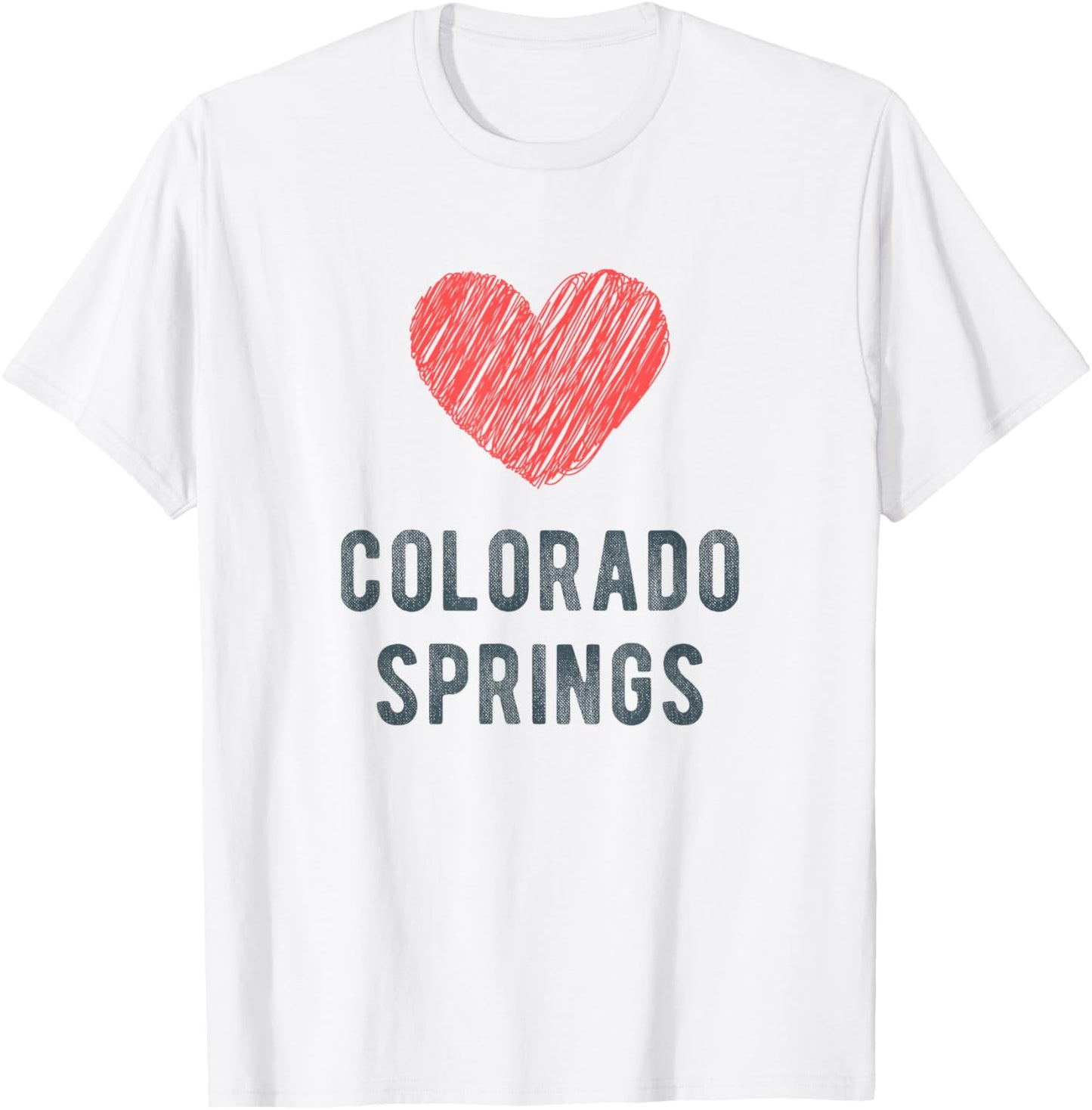 Colorado Springs Heart Love Favorite City or Place