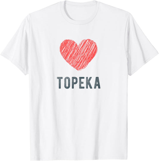 Topeka Heart Love Favorite City or Place