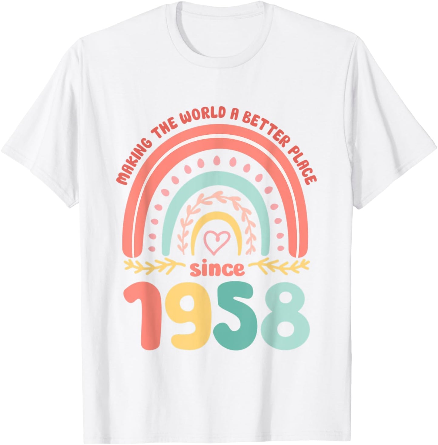 65 Birthday Making the world a better place since 1958