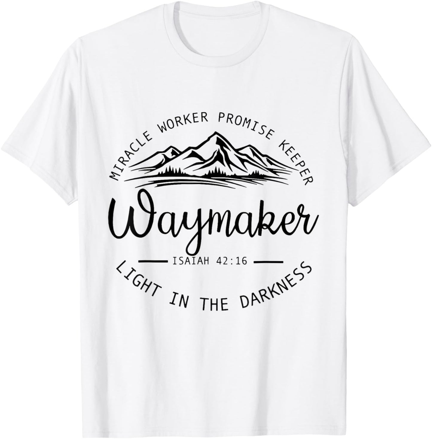 Vintage Waymaker Promise Keeper Miracle Worker Christian