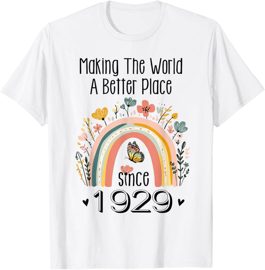 95th Birthday Making The World A Better Place Since 1929