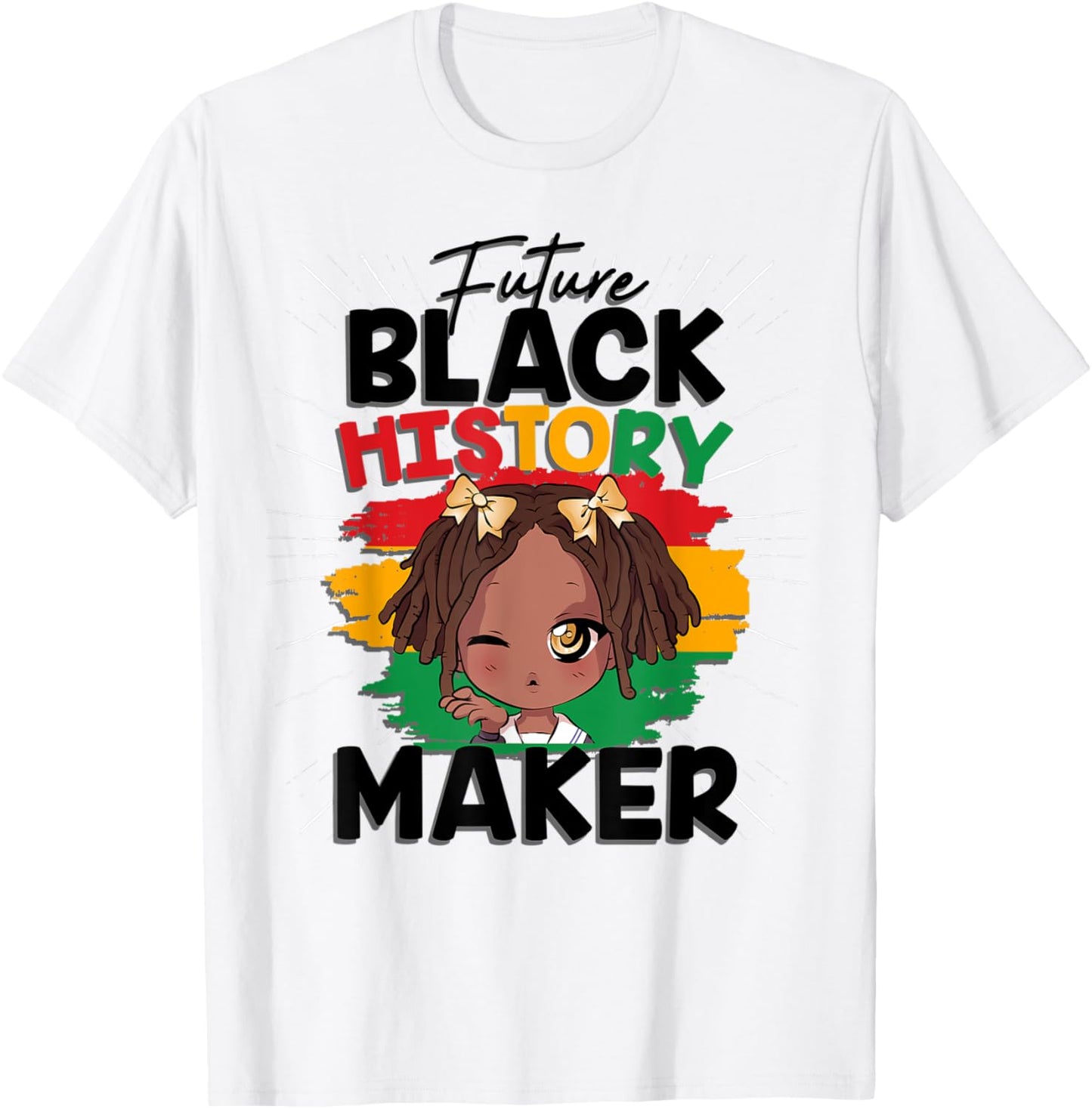Black History Month Kids Children Future Black History Maker