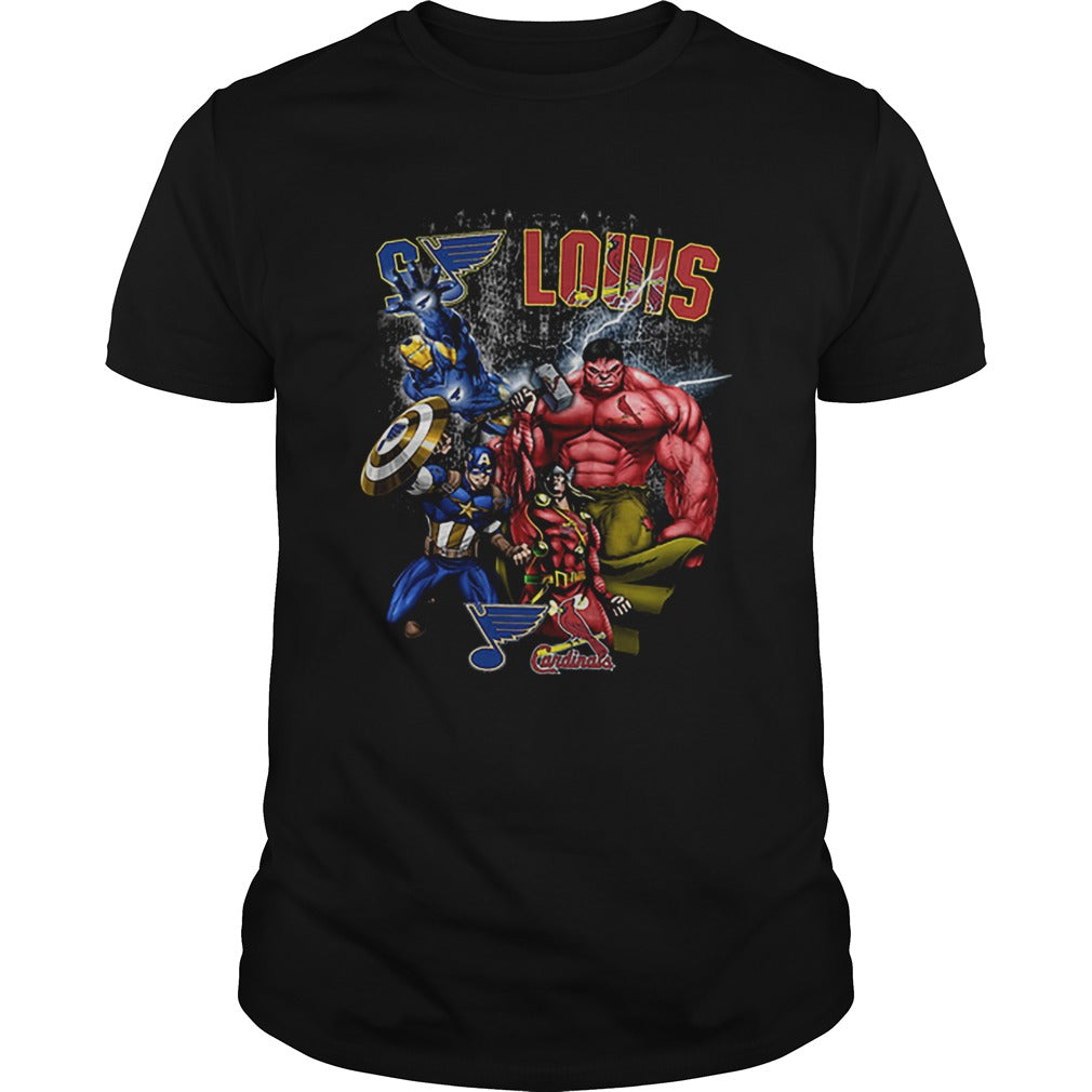 Avengers St Louis Cardinals shirt