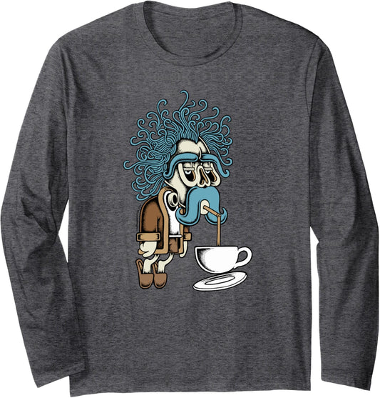 Threadless Michael Jakobsen Monday Graphic Long Sleeve