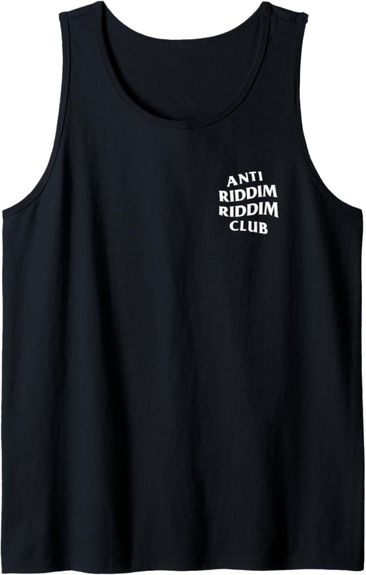 Anti Riddim Riddim Club (Front + Back Printed) Tank Top