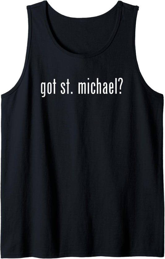 Funny Classic Got St. Michael Vintage Retro Fun God Tank Top