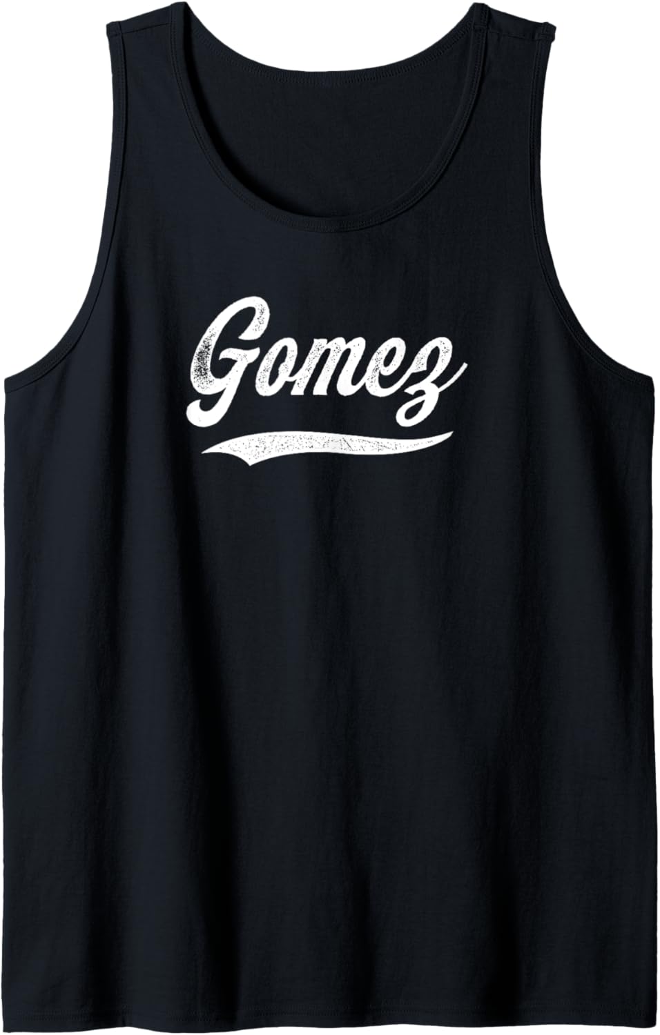 Distressed Script Michael Gomez Prospect Baseball Fan Gear Tank Top