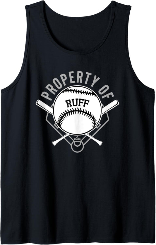 Property of Michael Ruff Prospect Baseball Fan Gear Tank Top