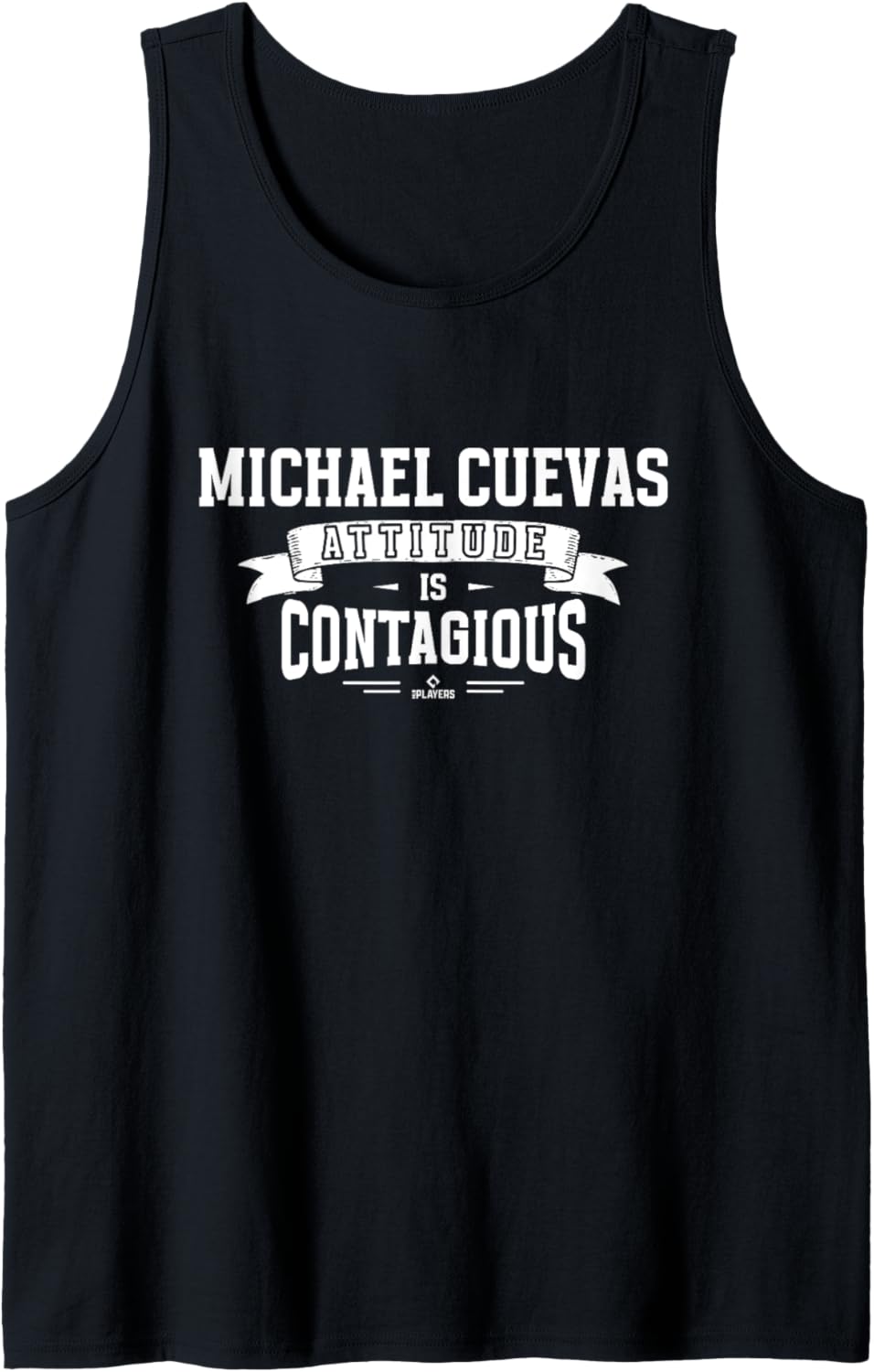 Attitude Is Contagious Michael Cuevas Prospect Baseball Fan Tank Top