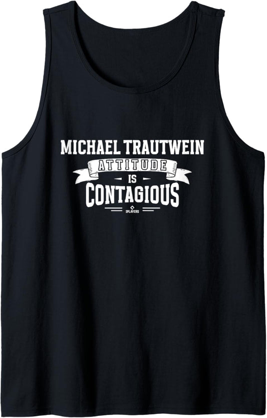 Attitude Is Contagious Michael Trautwein Prospect Baseball Tank Top