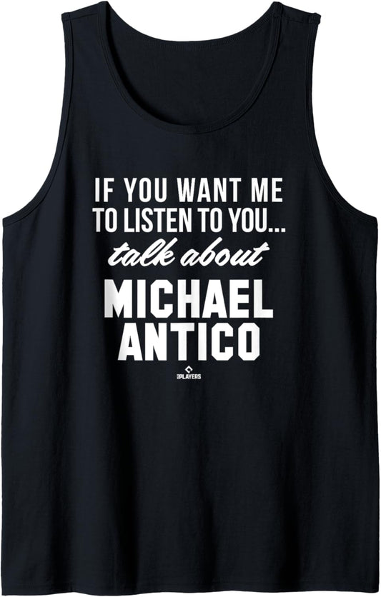 Talk About Michael Antico Prospect Baseball Fan Gear Tank Top