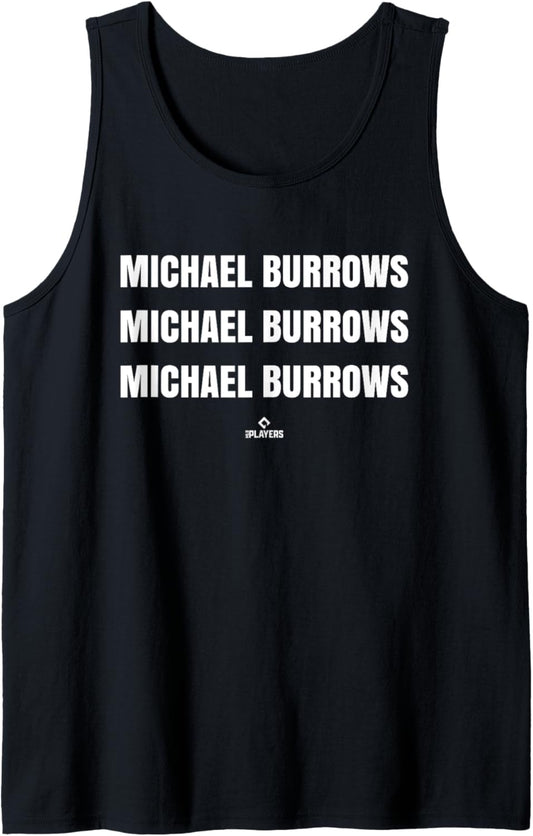 Chant Michael Burrows Prospect Baseball Fan Gear Tank Top