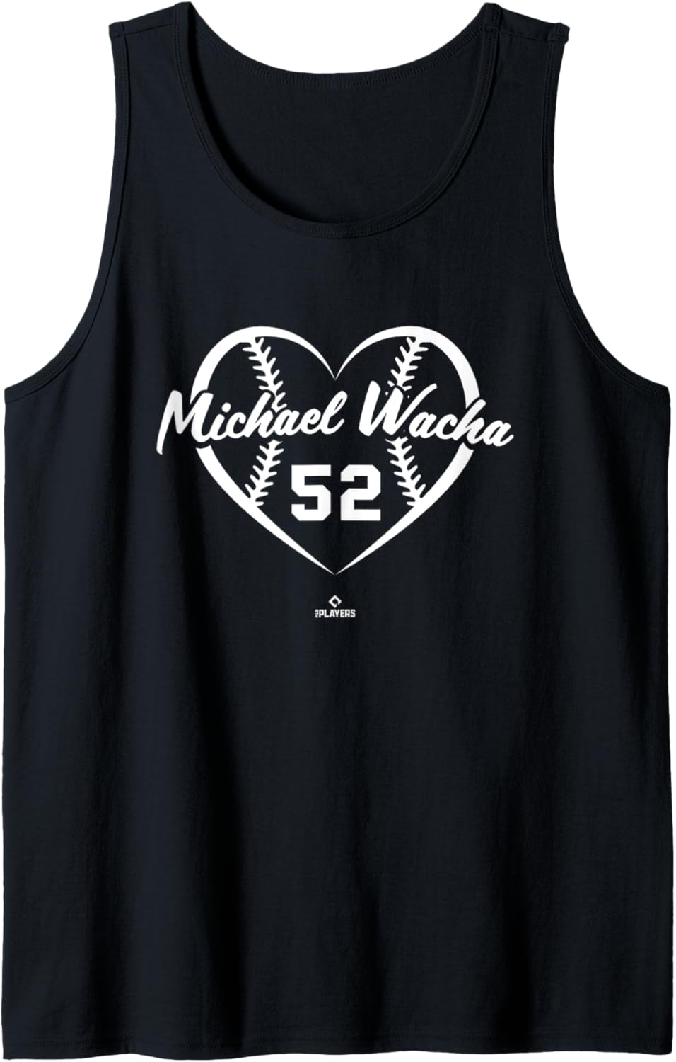 Baseball Heart Number Michael Wacha San Diego MLBPA Tank Top
