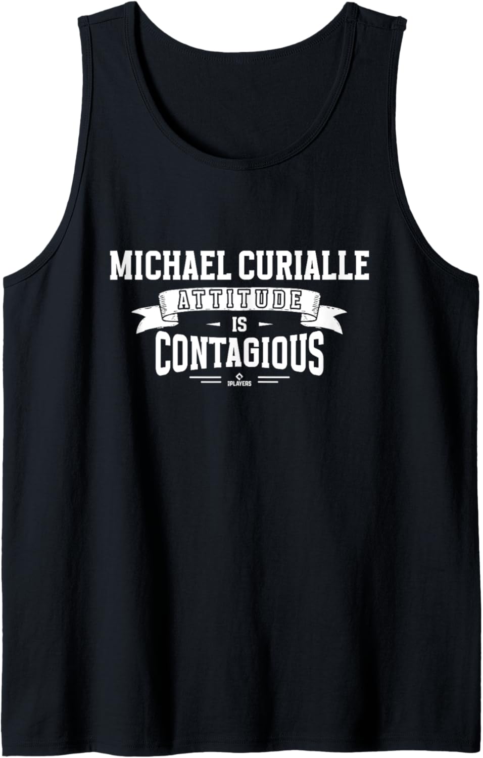 Attitude Is Contagious Michael Curialle Prospect Baseball Tank Top