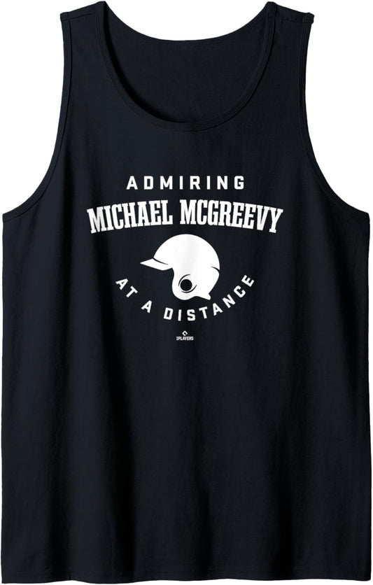 Admiring at a Distance Michael McGreevy Prospect Baseball Tank Top