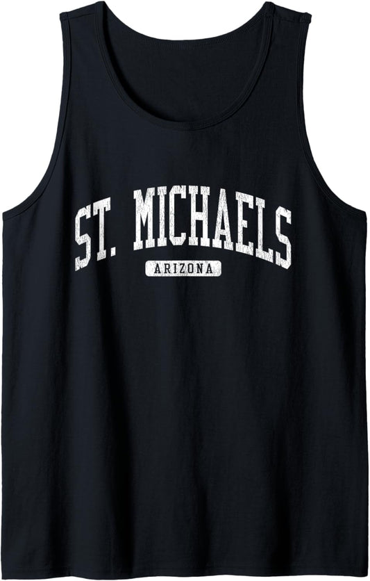 St. Michaels Arizona AZ JS03 College University Style Tank Top