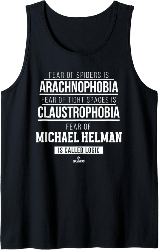 Fear of Michael Helman Prospect Baseball Fan Gear Tank Top
