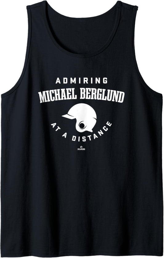 Admiring at a Distance Michael Berglund Prospect Baseball Tank Top