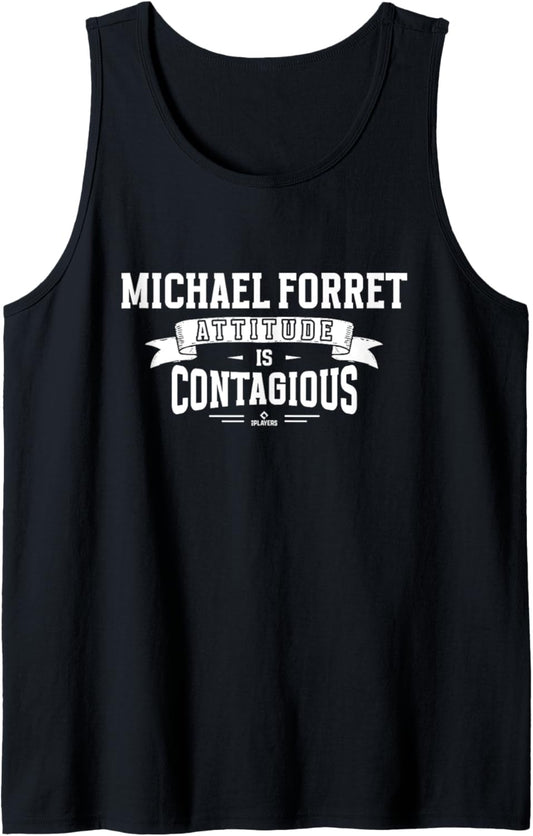 Attitude Is Contagious Michael Forret Prospect Baseball Fan Tank Top