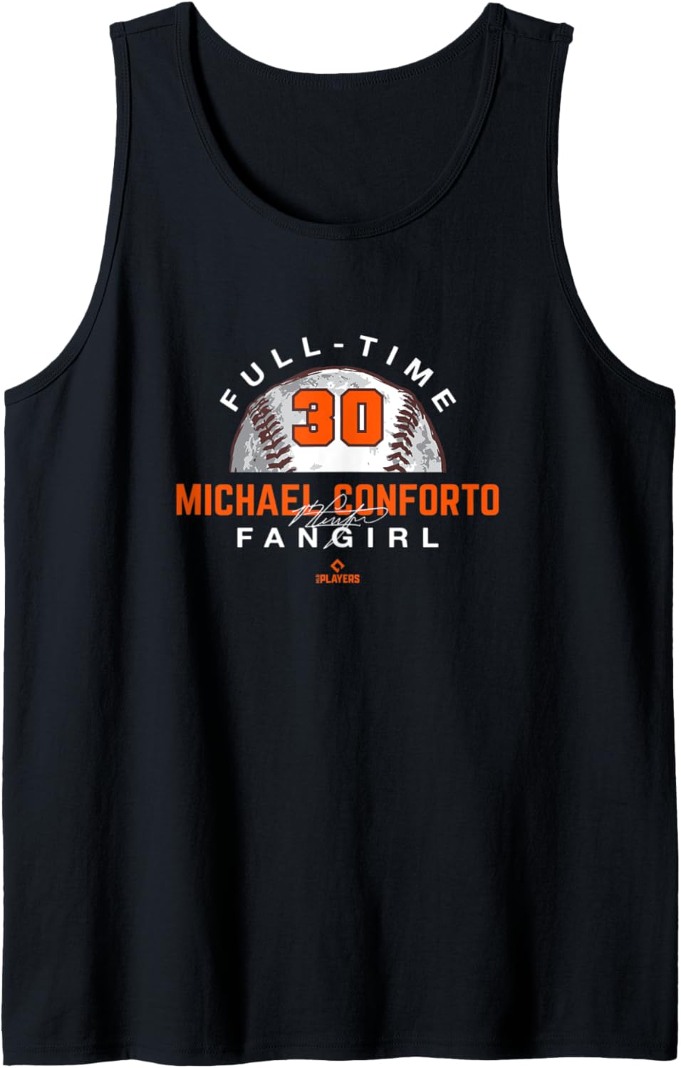 Full-Time Michael Conforto Fangirl New York Baseball Player Tank Top