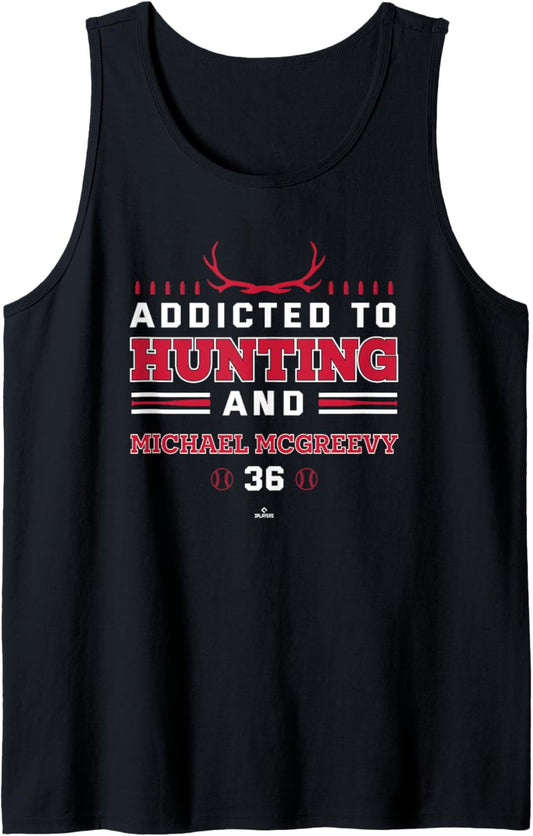 Addicted to Deer Hunting & Michael McGreevy St Louis Tank Top