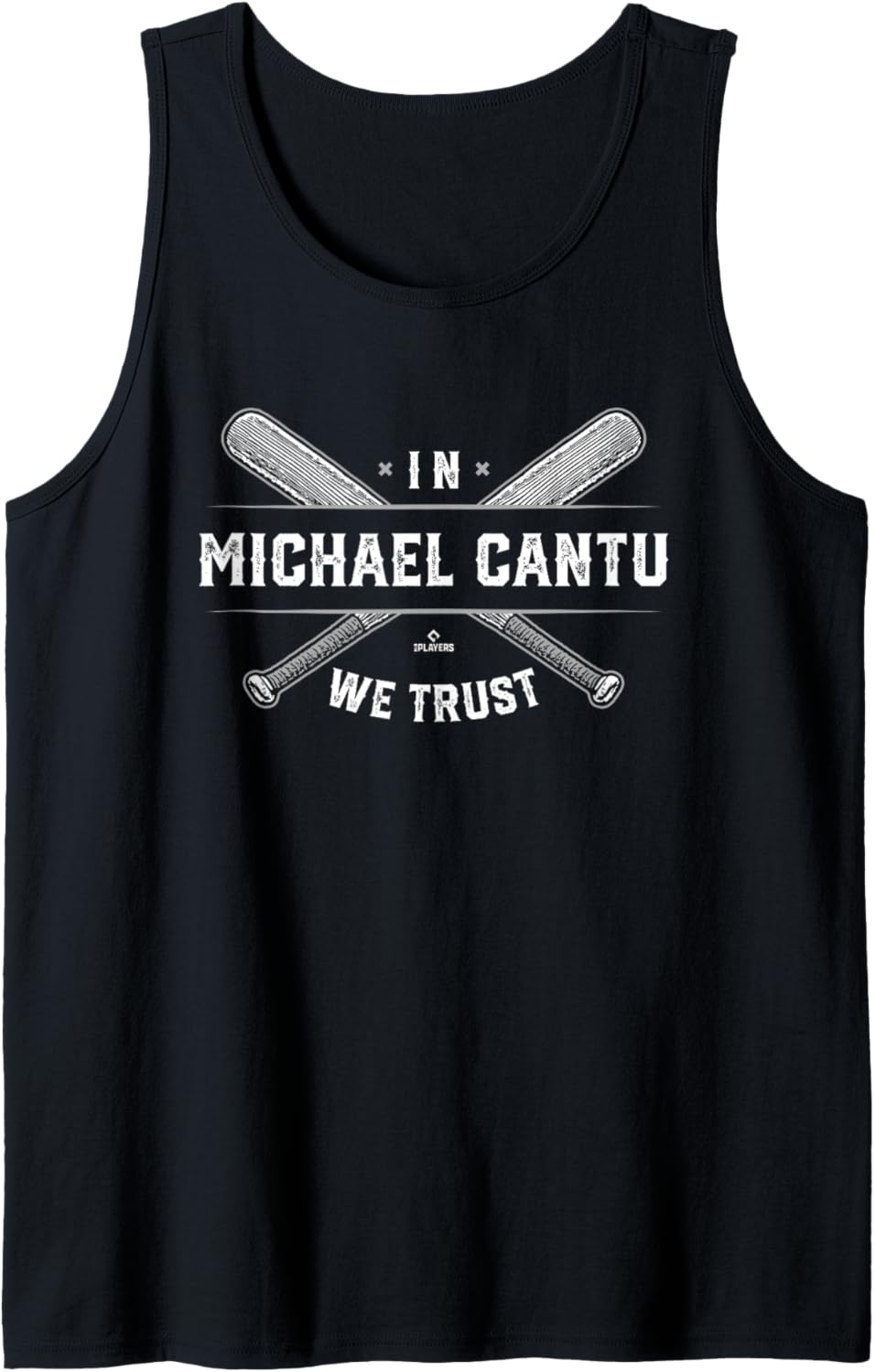 We Trust Michael Cantu Prospect Baseball Fan Gear Tank Top