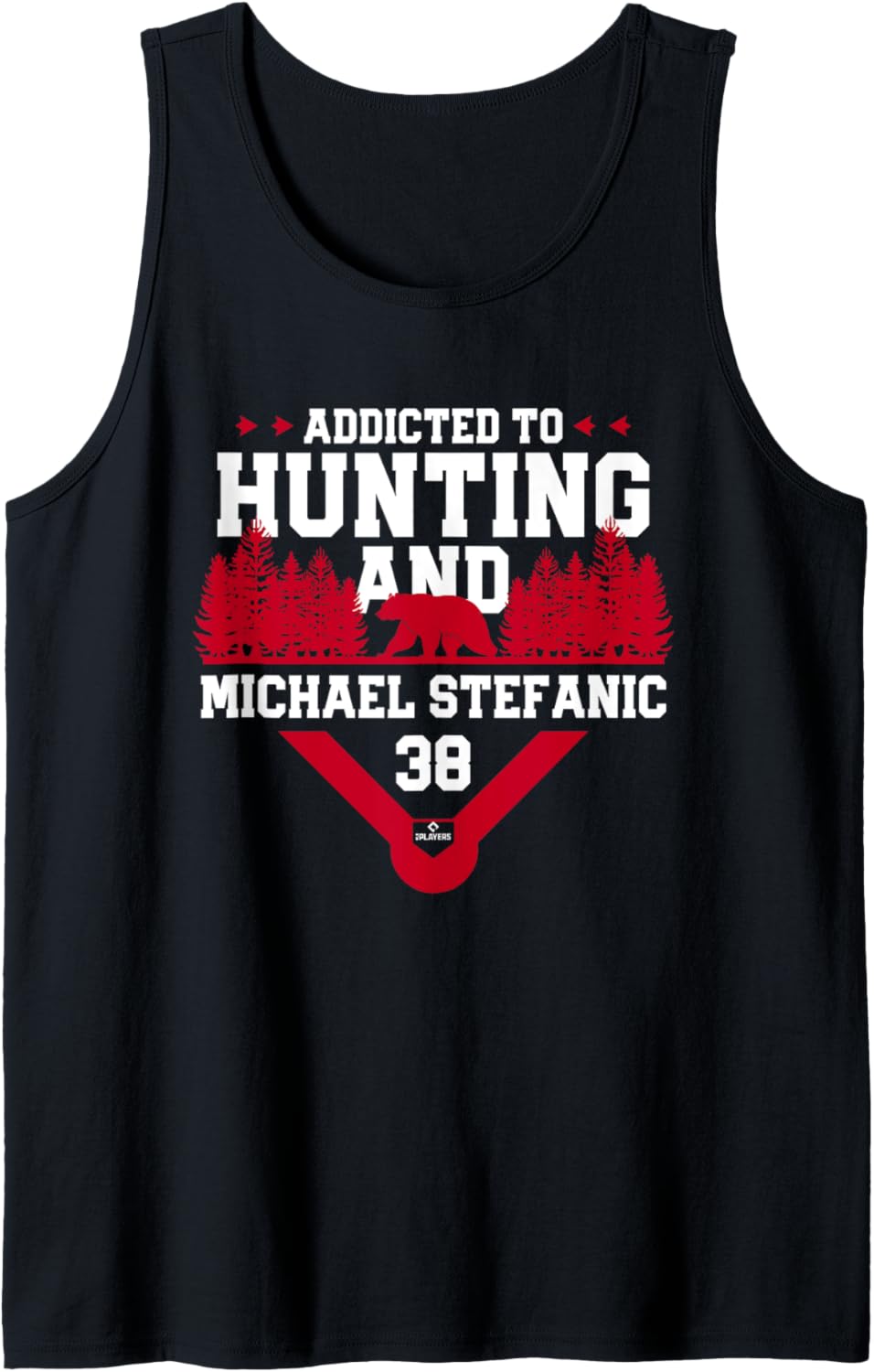 Addicted to Bear Hunting & Michael Stefanic Los Angeles Tank Top
