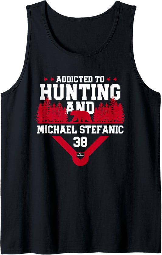 Addicted to Bear Hunting & Michael Stefanic Los Angeles Tank Top