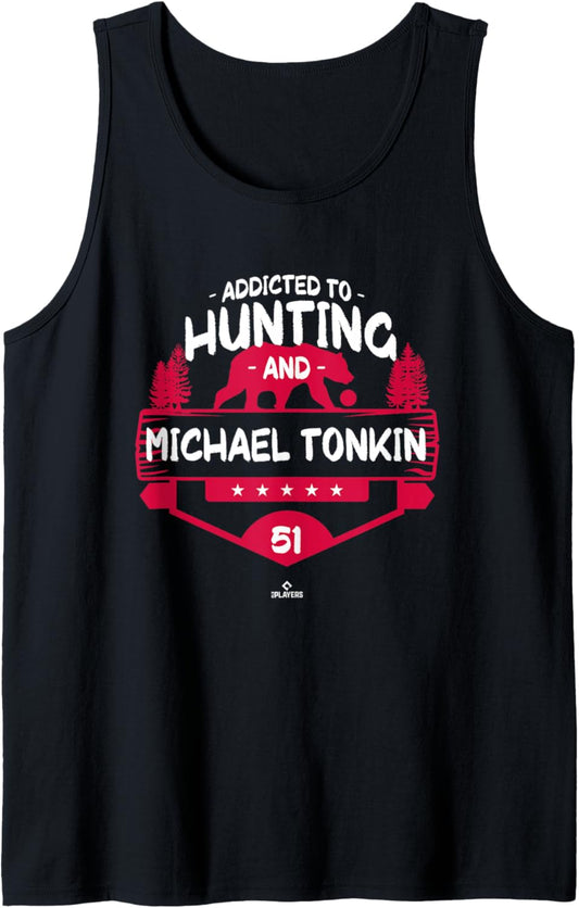 Bear Hunting and Michael Tonkin Atlanta MLBPA Tank Top