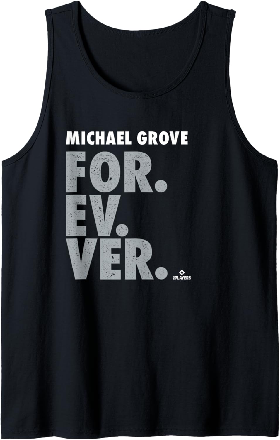 Forever Baseball Michael Grove Los Angeles Baseball MLBPA Tank Top