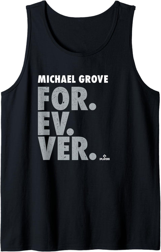 Forever Baseball Michael Grove Los Angeles Baseball MLBPA Tank Top