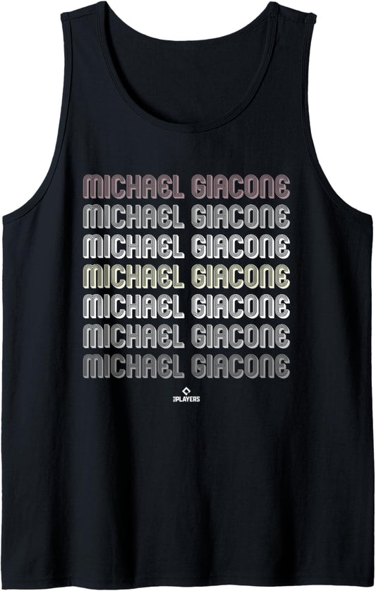 Retro Repeat Michael Giacone Prospect Baseball Fan Gear Tank Top