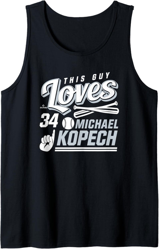 This Guy Loves Michael Kopech Tank Top