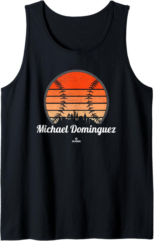 Vintage Baseball Sunset Michael Dominguez Prospect Baseball Tank Top