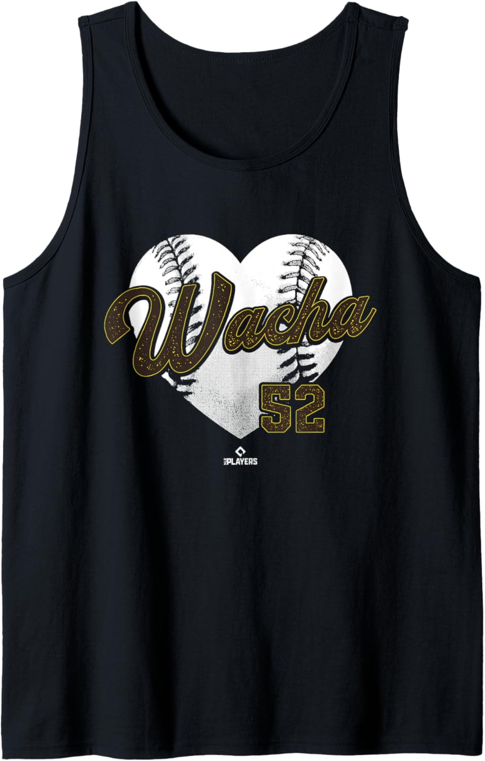 Baseball Heart Michael Wacha San Diego MLBPA Tank Top