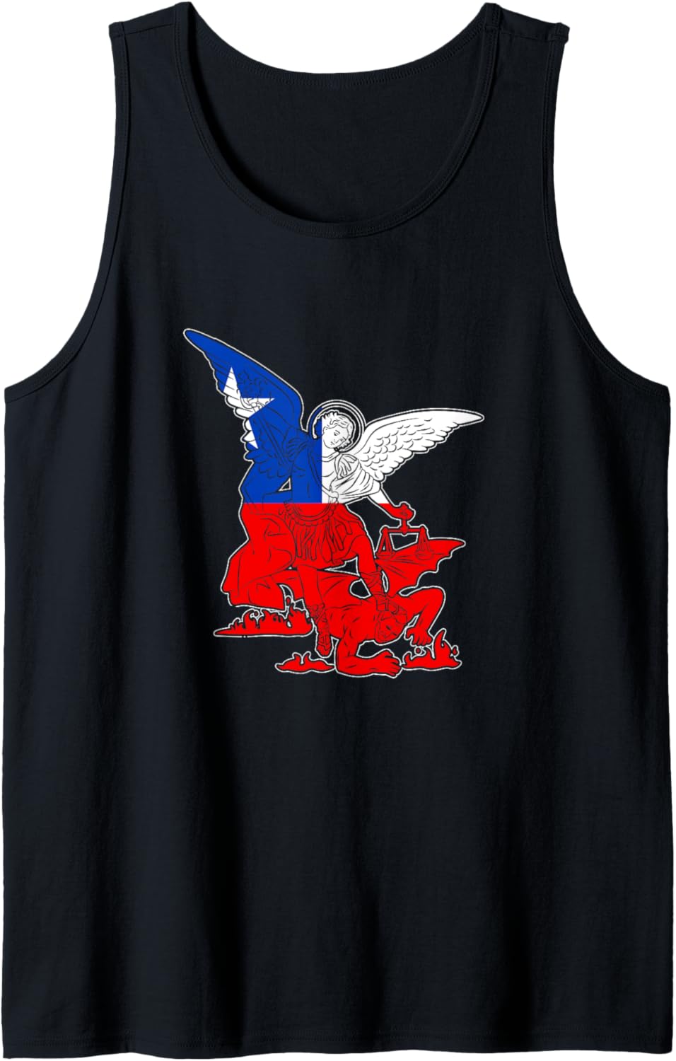 St. Michael The Archangel defender of Chile Tank Top