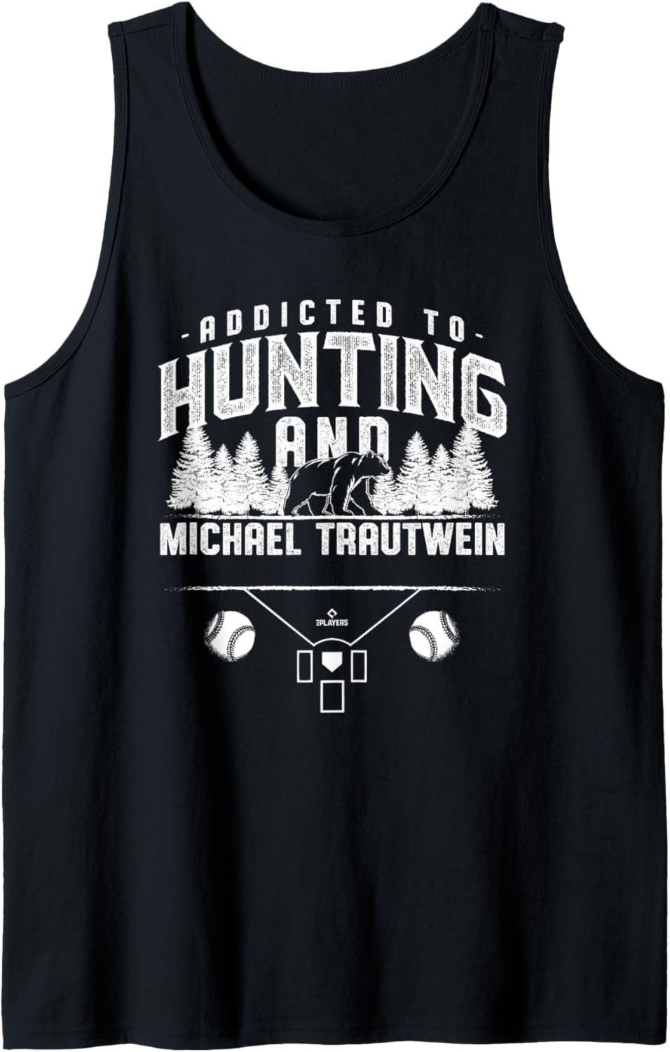 Bear Hunting and Michael Trautwein Prospect Baseball Fan Tank Top