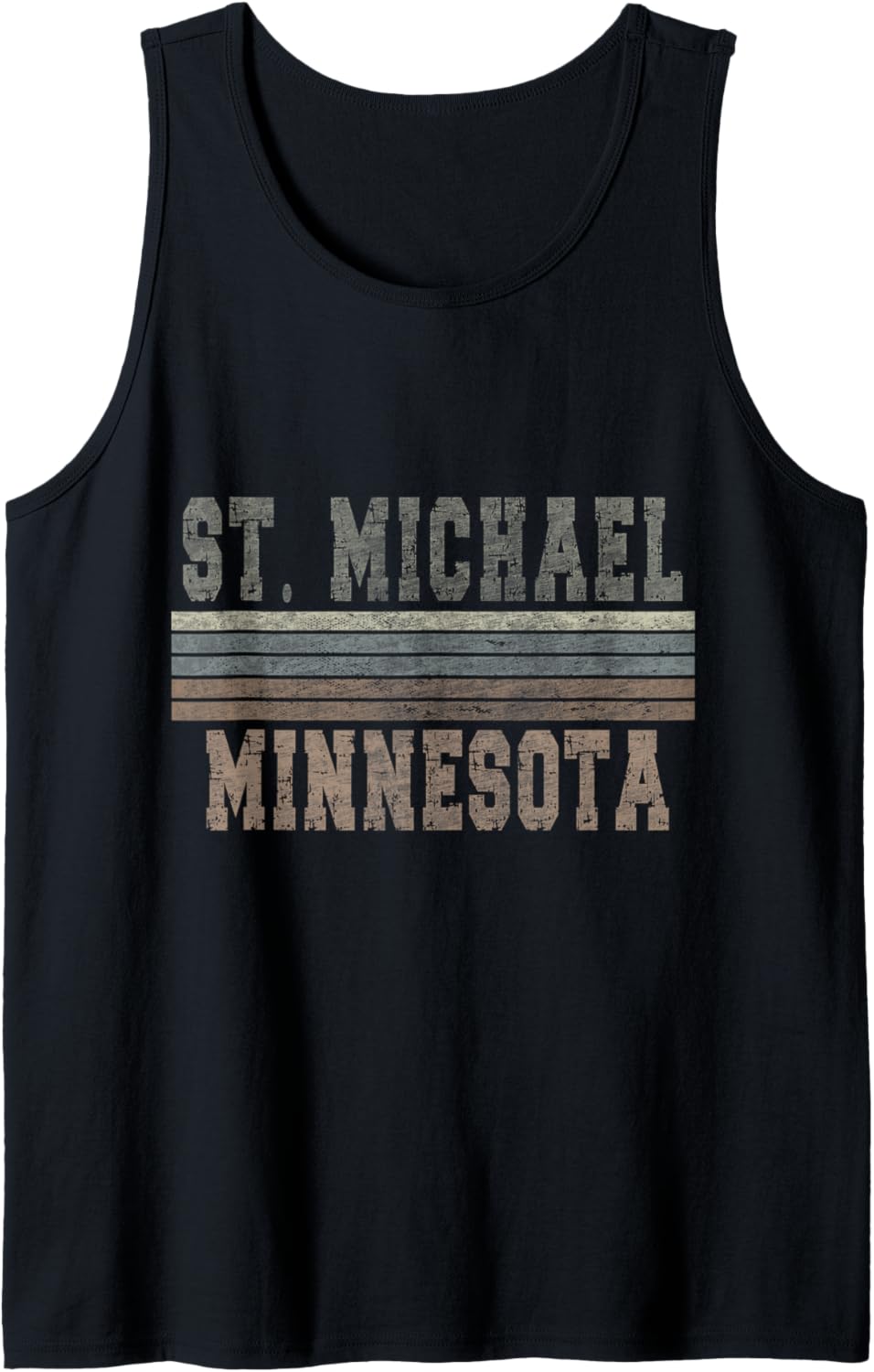 Retro St. Michael Minnesota Tank Top